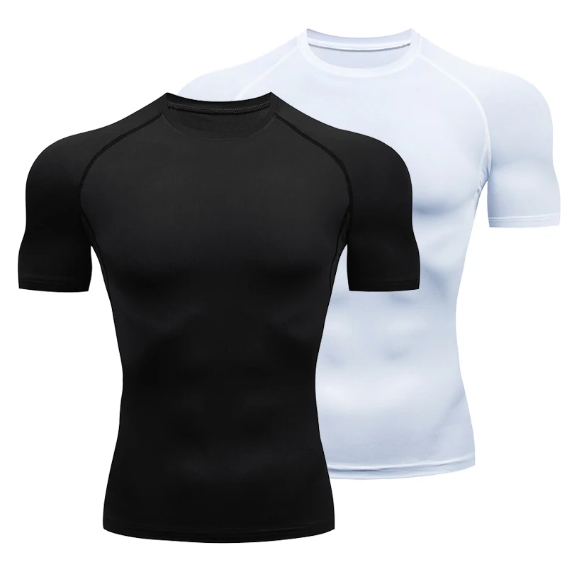 Mens Sport Top for Fitness T-s - огляд і ціна T Shirt Tight Fit