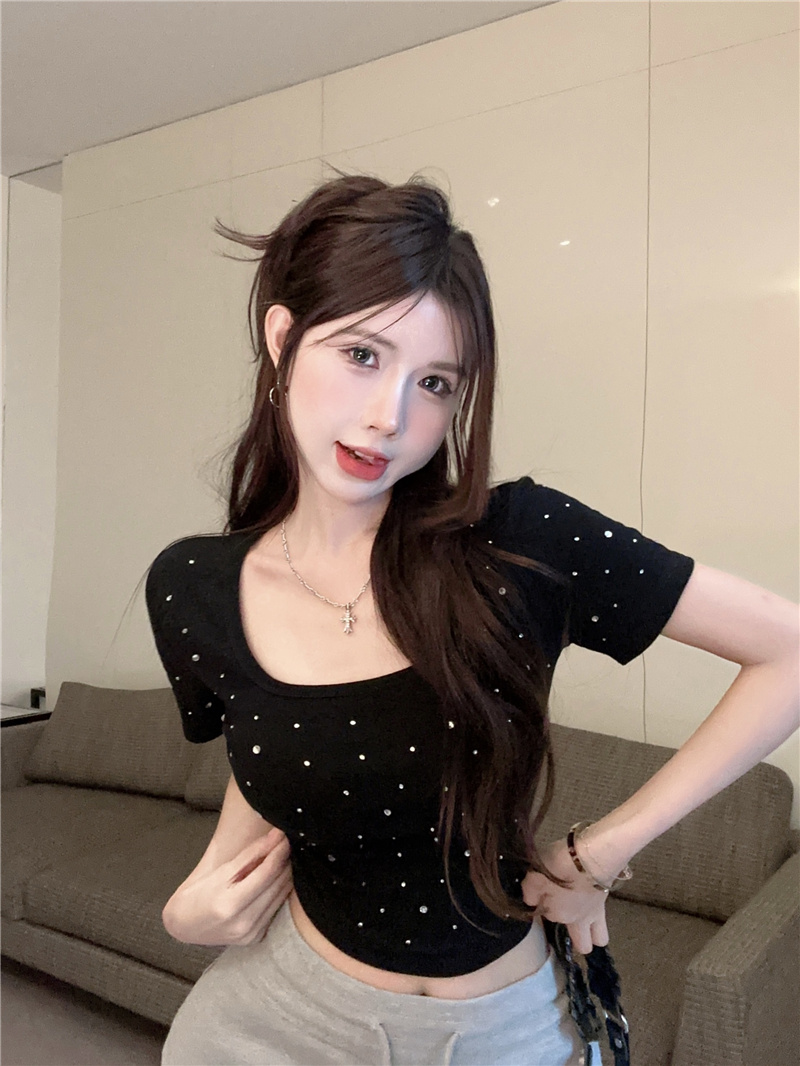 Sexy Short Sleeve T-Shirt Wome - огляд і ціна T Shirt Tight Fit