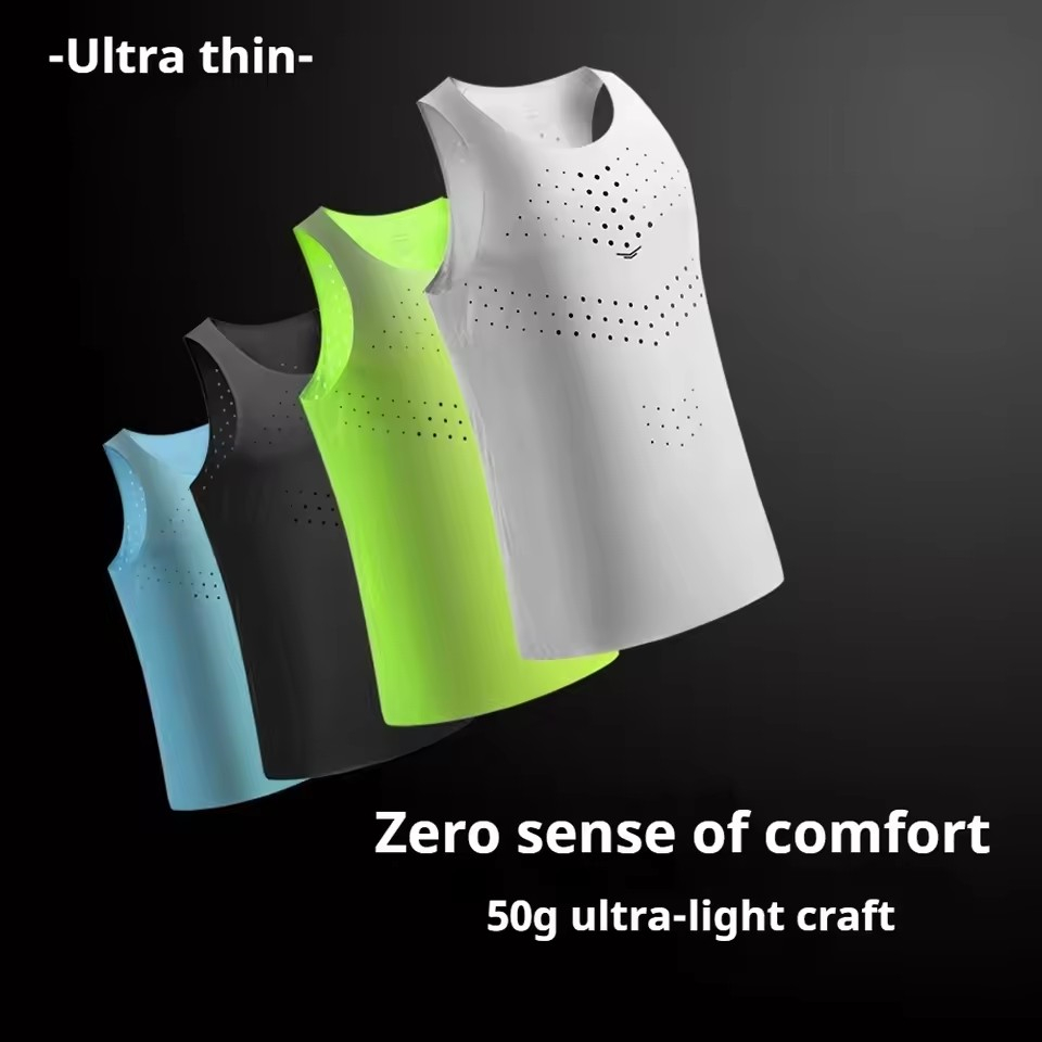 Mens Lightweight Running Vests - огляд і ціна Sleeveless Undershirt