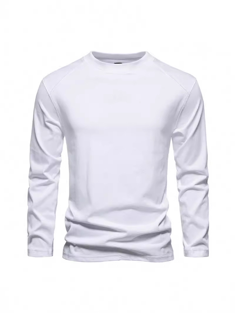 American Men's Long Sleeve T-S - огляд і ціна Undershirt Crew Neck