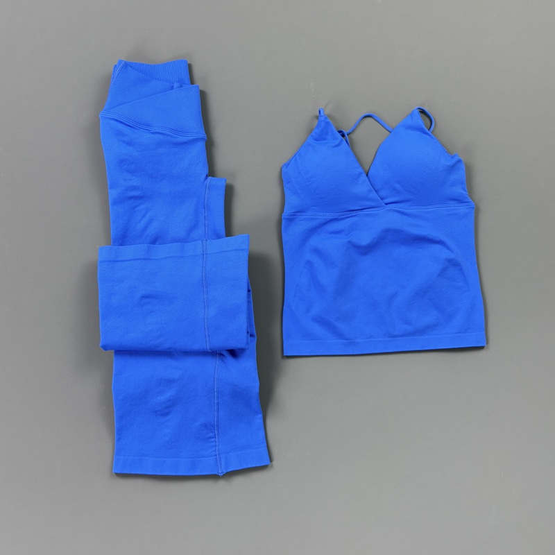 2Pcs Women Seamless Yoga Worko - огляд і ціна Suspender Tank Top